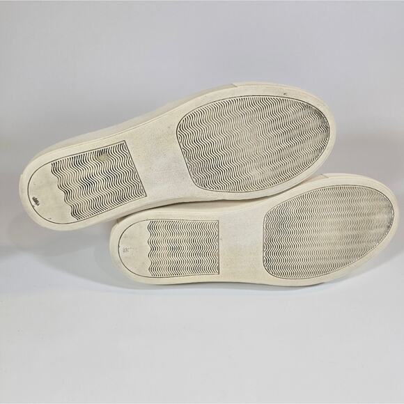 L Steve Madden Women's Ecentrcq White Quilted Slip On Sneakers Size 10 Flaw - Picture 7 of 9